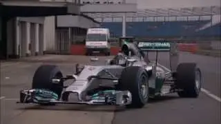 MERCEDES AMG PETRONAS 2014 F1 Shakedown