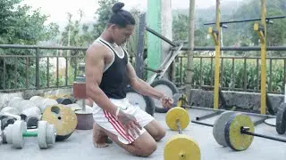My Homemade Village Gym Home Workout - Poor Man's Gym | Anish Fitness
