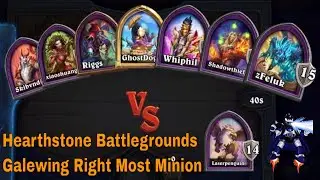 Hearthstone Battlegrounds Galewing Right Most Minion
