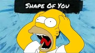 Homer Simpson - Shape Of You (A.I Cover)