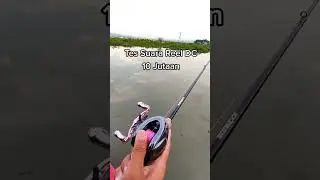 reel dc 10jt vs bc 200k sound #fishing #mancing #shorts #versus #lucu #komedi #funny #casting