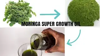 MORINGA SUPER HAIR GROWTH OIL FOR HEALTHIER, SHINIER, THICKER AND FULLER NATURAL HAIR