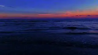 Ocean Background Audio for Sleep | Calm Night Ocean