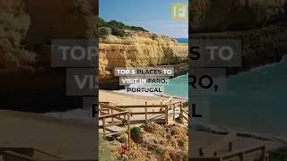 Top 5 BEST places to visit in Faro, Portugal #shorts