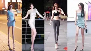 Mejores Street Fashion Tik Tok 2021 | Hottest Chinese Girls Street Fashion Style 2021 Ep.111