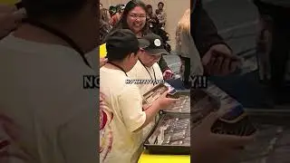 I SURPRISED them with THIS  | Pokemon Card Vendor POV #pokemon #short #shorts #tcg