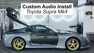 Установка аудиосистемы на Toyota Supra Mk4 | Установка в Фарэме | Хэмпшир