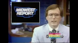 WCCO Mike Strand Midwest Broadcasting SNC Satellite News Channel, Midwest Report plus airchecks