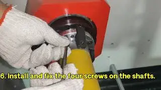 1. Operation Steps: How to change the tape slitter shaft ? / 1