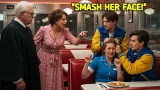KAREN ORDERS BULLIES TO ATTACK YOUNG WAITRESS&mdash;PANICS WHEN FEDERAL JUDGE WALKS IN...
