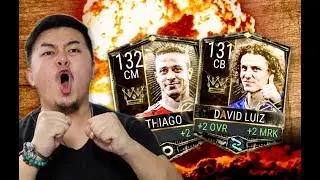 FINALLY 100 DAVID LUIZ & THIAGO COMPLETED FT ELITE TREASURE CHEST OPENING! FIFA MOBILE
