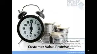 Customer Value Promise - 3 minutes of Business Insights