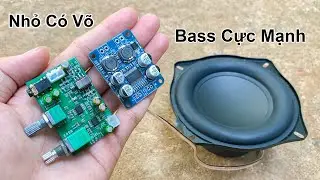Nó Nhỏ Nhưng Có Võ Đấy ! Bass Mạnh Đến Nỗi Rung Cả Nhà