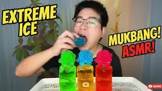 EXTREME Crunchy Ice ASMR 🌈 Hollow Ice Eating Sounds for Sleep & Relaxation