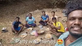 Party with friends 🤩 in jungle 🤩🤟