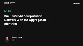Sub0 0nline: Build a Credit Computation Network With the Aggregated Identities