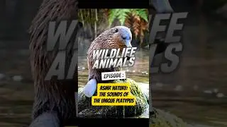 Platypus (Ornithorhynchus anatinus) is a monotreme mammal endemic to Australia and Tasmania #shorts