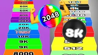 2048 Merge Games | Number Ball 3D | Number Run Shooting | Ballrun2048 Infinity fun #ballgamezone