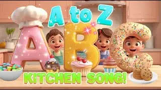 ABC Baking Song for Preschoolers🎂Fun Cooking A&ndash;Z Alphabet Song🧁A to Z Kitchen Song for Kids