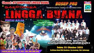 LIVE SANDIWARA LINGGA BUANA Krimun Barat, Sabtu 25 Oktober 2025  PENTAS MALAM
