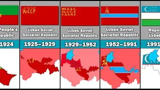 Evolution of Uzbekistan's Flag and Territory