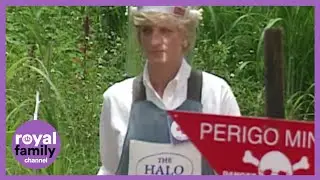 On This Day: 15 January 1997 - Diana Princess of Wales Walks Through Live Minefield in Angola