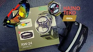 مراجعه تفصيلي للساعه الجديده من Haino Teko RW24 - هديه نظاره وشنطه