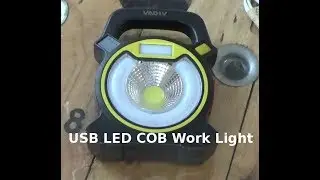 Vadiv Portable LED Cob Work Light And Emergency Light