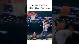 Винс Картер всё ещё умеет забивать сверху😳🤩