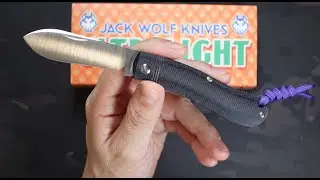 First Look: K9 Jack by Jack Wolf Knives | Black Canvas Micarta