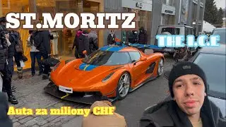 Luksusowe samochody na lodzie! ❄️🚗 The ICE St. Moritz