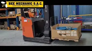Lunes de 8 a 9 am. Curso de Apilador Eléctrico de Mástil Retráctil 