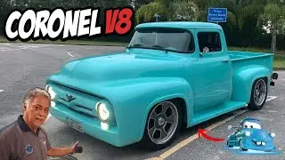 F100 V8 DO CORONEL APAIXONADO POR CARROS - RONCO ANIMAL!!!!!