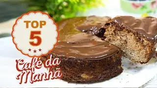 5 IDEIAS DE CAFÉ DA MANHÃ SAUDÁVEL