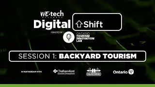 Digital Shift Session 1: Backyard Tourism