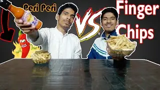 2X Spicy Pari Pari Finger Chips Challenge @FahadFoodChallenge