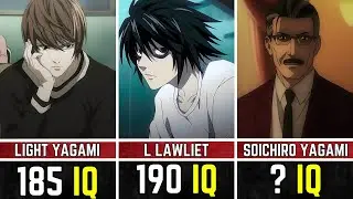 IQ Level of Death Note Characters || Anime Gotcha