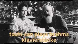 toshi-san plays brahms klavierst&uuml;cke op.116-2、76-6、76-3、76-4、76-7 fragment