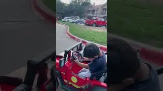 Jeep riding by Shreyan || Toddler ride on car @riyanshreyan