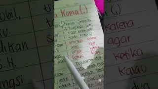 PEMBAHASAN SOAL UTBK 2025: tanda koma #ptnfavorit #ptn #utbk #tandabaca #tandakoma