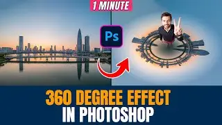 How to creative design in photoshop 2026 | 360 degree effect photoshop