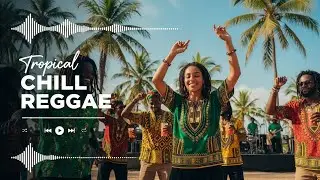 Reggae Island Mix 🌊 Feel Good Tropical Vibes to Relax & Work