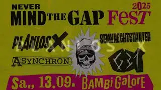 PLANLOS X @ MIND THE GAP Fest 2025, BAMBI GALORE, Hamburg