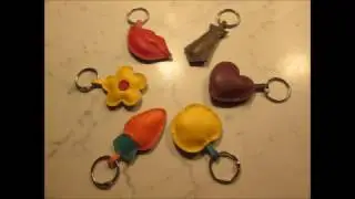 Como hacer/ crear llaveros con piel/poli piel/Haz tu llavero. Manualidad.DIY.Tutorial