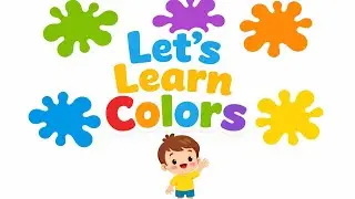 Fun Color Songs for Kids | Learn Colors with Sliding Playground | Educational Song for Kids