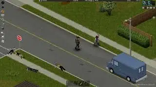 Project Zomboid B42.9 Fire hardened Spear II (Gore warning applies)