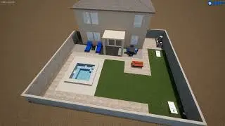 Buell Backyard Oasis- Thunderbird Pools and Spas- ThunderScapes