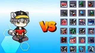 Genius Cabbage Puff Full Buff vs All Zombies Max Level | PvZ Fusion 2.8.2