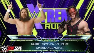 WWE 2k24 - Daniel Bryan '14 vs Kane: Ambulance Match At Extreme Rules
