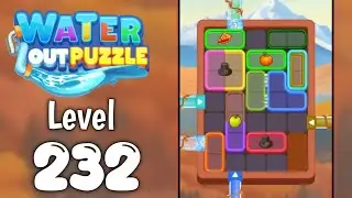 Water Out Puzzle Level 232 Walkthrough